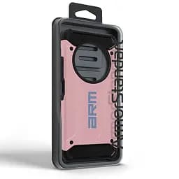 Чехол для Xiaomi Redmi 14C 4G/A4 5G Poco C75 4G/M7 5G, Panzer, розовый, противоударный, бронированный, милитари, панель-накладка, защита всего корпуса, защита дисплея и камеры, термополиуретан (TPU) + поликарбонат (PC), ArmorStandart (ARM79375) - мініатюра 7