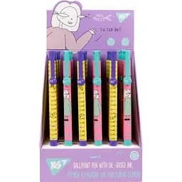 Набор шариковых ручек Yes Hey Helly автоматическая синие чернила упаковка 36 шт.