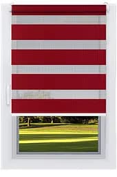 Ролета День-Ночь Стендаль Красный 80*200