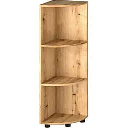 Стелаж кутовий Orange-Line ОП-732 середній дуб евок 347х347х1103 мм