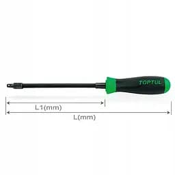 Рукоятка з гнучким валом 1/4" Toptul CASP0829 - мініатюра 2