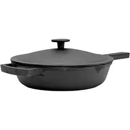 Сковорода Brizoll Monolith чугунная с крышкой 26х6 см (M2660P-1)