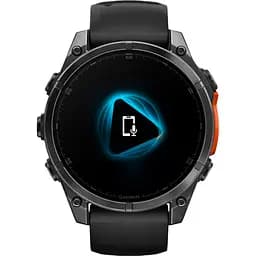 Смарт-годинник Garmin Fenix 8 AMOLED 47mm Slate Gray with Black Silicone Band (010-02904-00) [115044] - мініатюра 7