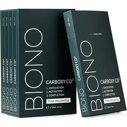 Набір для догляду за обличчям Biono Carboxy CO² Трьохетапна процедура 120 мл (4 шт. x 30 мл) (BN_CRB_4) - мініатюра 2