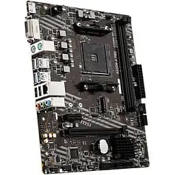 Материнська плата MSI A520M-A PRO (AM4/A520, 2xDDR4, PCIex16, DVI-D/HDMI, 4xSATAІІІ, M.2, GLan, 8ch, mATX) - мініатюра 3