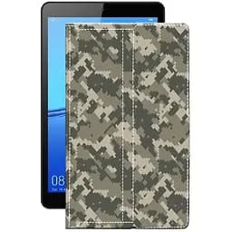 Чехол StatusCASE из экокожи для планшета Huawei MediaPad M5 Lite 8 Хаки-зеленый