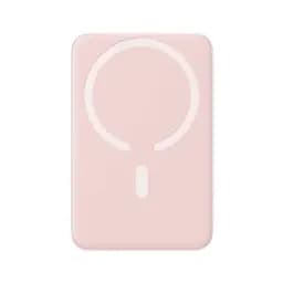 Магнітний портативний павербанк Baseus Magnetic 20 W 10000 mAh з бездротовою зарядкою для iPhone рожевий