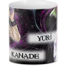 Кухоль GeekLand Ангельські ритми Angel Beats АВ.02.03 Канаді та Юрій 330 мл білий