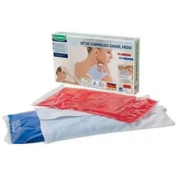 Компрес Sensiplast гелевий охолоджуючий і зігріваючий вкладиші 15x28 см