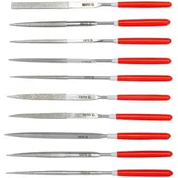 Надфиль алмазный Yato 140/50 мм 3 мм 10 шт. (YT-6144)