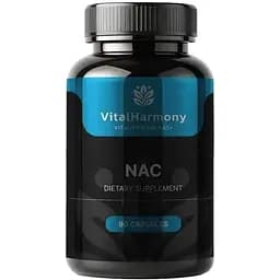 N-ацетил-L-цистеїн VitalHarmony NAC, 90 капсул