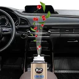 Очисник кондиціонера антибактеріальний K2 Klima Fresh Cherry 150 мл аерозоль (K222CH) - мініатюра 7