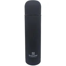 Термос Krauzer Soft Touch нержавеющая сталь 500 мл черный (90-500 Black ST)