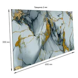 Самоклеюча стінова PET плитка 600х300х2мм SW-00002642 - мініатюра 3