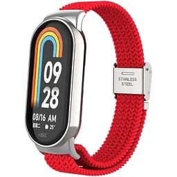 Ремінець ArmorStandart Braided Solo Loop для Xiaomi Smart Band 8 / 9 / 10 Red (ARM69927) [94768]