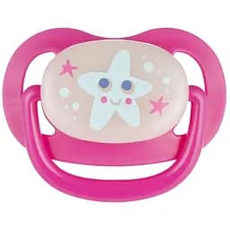 Пустушка Canpol babies Love & Sea силіконова анатомічна 0-6 міс. рожева (22/506_pin_new)