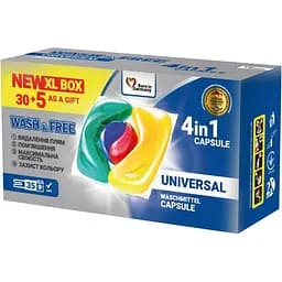 Капсули для прання Wash&Free 35 шт.