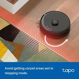 Робот-пилосос TP-Link TAPO RV 30 MAX LIDAR з підтримкою вологого прибирання + док-станція - мініатюра 7