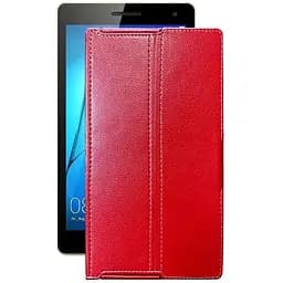 Чохол StatusCASE з екошкіри для планшету Huawei MediaPad T3 8.0 Червоний