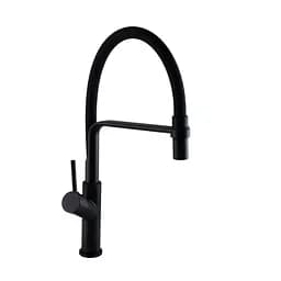 Змішувач для кухні Globus Lux Denver Flex GDF-32-10-01 Чорний матовий