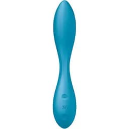Вибратор Satisfyer G-Spot Flex 1 19.5 см голубой