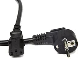 Кабель живлення PowerPlant IEC C13, Cu, 3x1.5мм2, 1м (CC360314)