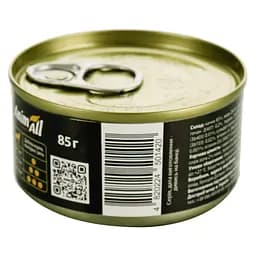 Вологий корм для собак AnimAll, качка з куркою, 85 г - мініатюра 5