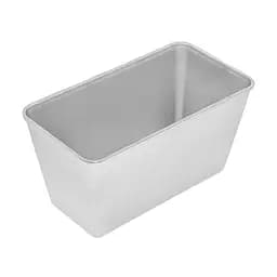 Форма хлібна для випічки стандартного "соціального" хліба цеглинки Л7 алюміній (22х11х11.5 см), Полімет 81364