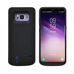 Чохол-акумулятор XON PowerCase для Samsung S8 Plus 6500 mAh Чорний (PCBS2108265B 2438) - мініатюра 2