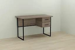 Комп'ютерний стіл Ferrum-decor Таккота 75x100x60 чорний ДСП Дуб Сонома Трюфель 32мм (FRD-101913)