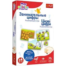 Настільна гра Trefl Перші відкриття Цікаві цифри (2162)