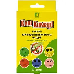 Наклейка на одежду Киш Комар! ароматизированная 30 шт.