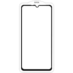 Захисне скло SKLO 5D (тех.пак) для Samsung Galaxy A04 / A04s / A04e Чорний / Біла підкладка