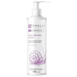 Крем для рук та нігтів Shelly з алантоїном, екстрактом равлика та олією каріте 500 мл