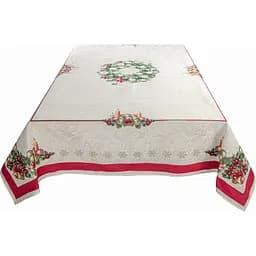 Скатертина Lefard Home Textile Corona Natale гобеленова 180х140 см (716-183) - мініатюра 2
