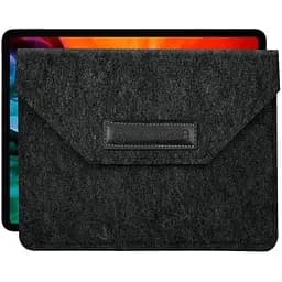 Чохол StatusCASE з повсті для планшету Apple iPad Pro 12,9 2020 Темно-сірий