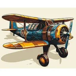 Набор для росписи ArtCraft Аэроплан 50x40 см (12509-AC)