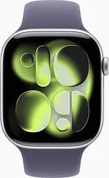 Смарт-годинник Apple Watch Series 11 GPS 46mm Silver Alu. Case w. Purple Fog S. Band - M/L MEVA4 - мініатюра 2
