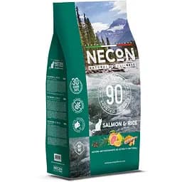 Сухий корм для дорослих котів Necon Natural Wellness Adult лосось та рис 1.5 кг