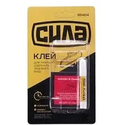 Клей для дзеркал заднього виду Сила прозорий 0.4 мл + 0.6 мл