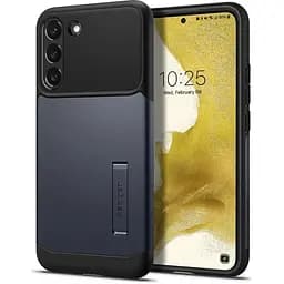 Оригінальний чохол із підставкою Spigen Slim Armor для Samsung Galaxy S22 Slate ACS04014 SM-S906 - мініатюра 7
