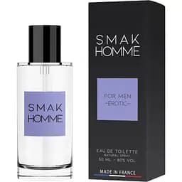 Туалетная вода с феромонами для мужчин Ruf SMAK HOMME, 50 ml