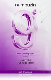 Укрепляющая коллагеновая маска с пептидами 26 мл Numbuzin No. 9 NAD Bio Lifting-sil Full Face Mask