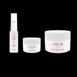 Рідкий гель для укріплення та моделювання Joia vegan PolyLiquid gel Delicate White 50 мл - мініатюра 5