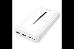 Портативна батарея Power Bank Hoco DB06 Max VIATOR 2 USB/Xiaomicro/Type-C 20.000mAh White