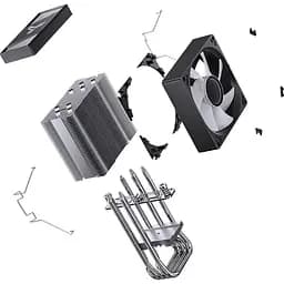 Кулер для процесора Jonsbo CR-1400 V2 ARGB Black (CR-1400 V2 ARGB Black) - мініатюра 6