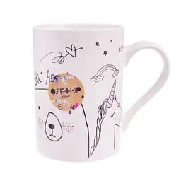 Чашка Offtop, 350 мл, Единоріг, білий (863153)