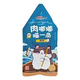 Мус для котів Cattyman Cream Mousse Codfish 55г беззерновий з тріскою, тунцем та куркою, пауч