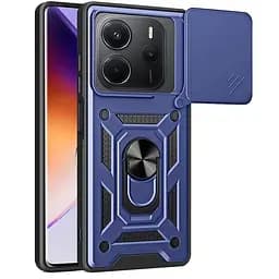 Чохол Ummi Camshield Serge Ring для Xiaomi Redmi Note 14 4G (Europe version) Синій / Navy