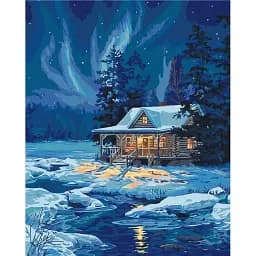 Картина по номерам Brushme Полярное сайво 40x50 см